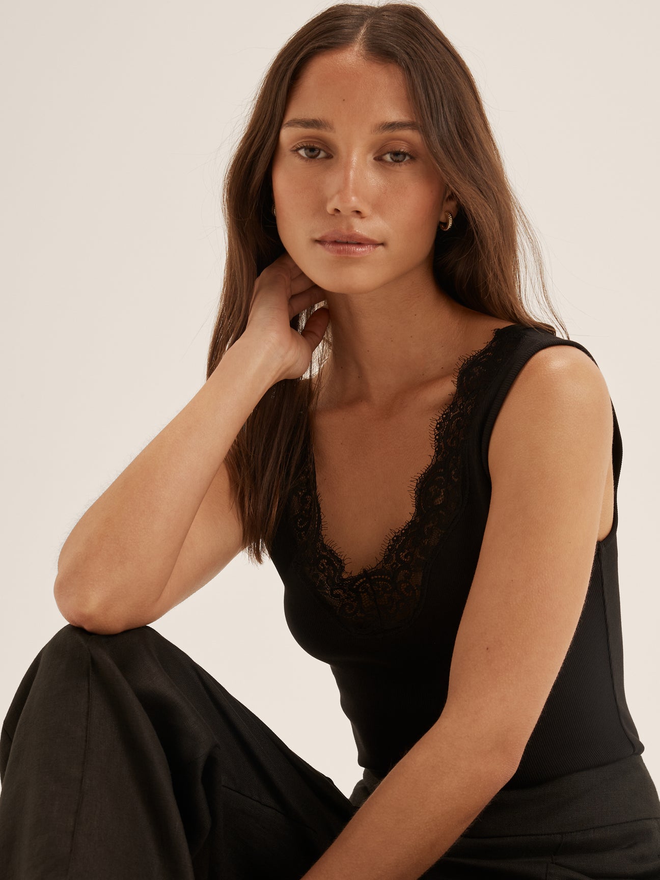 Evie Lace Tank