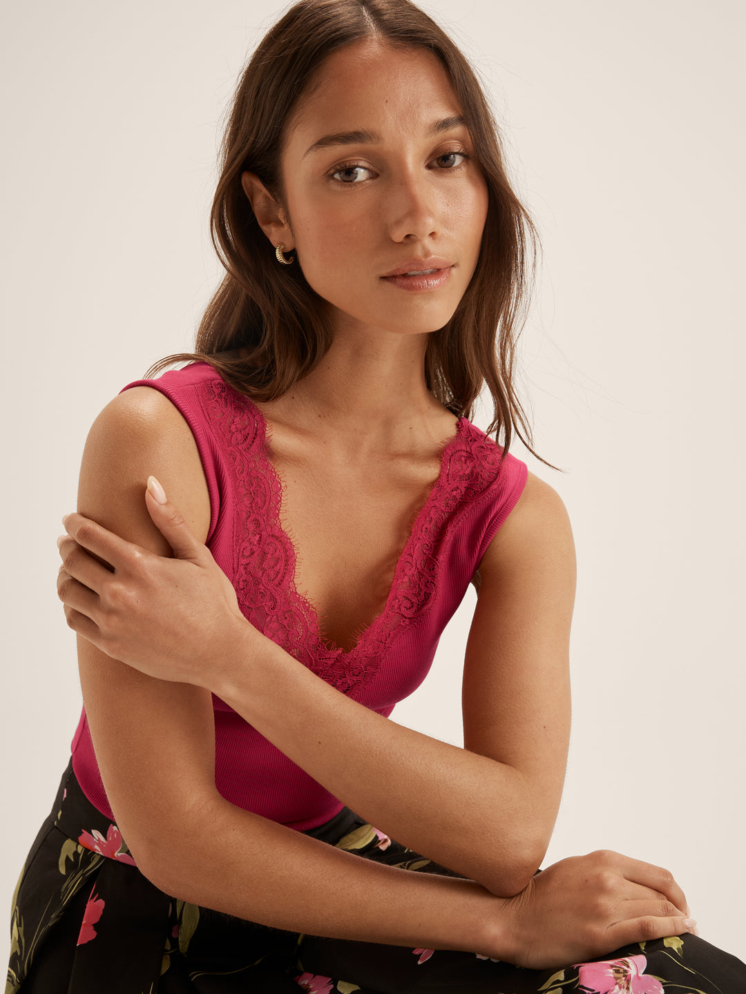 Evie Lace Tank