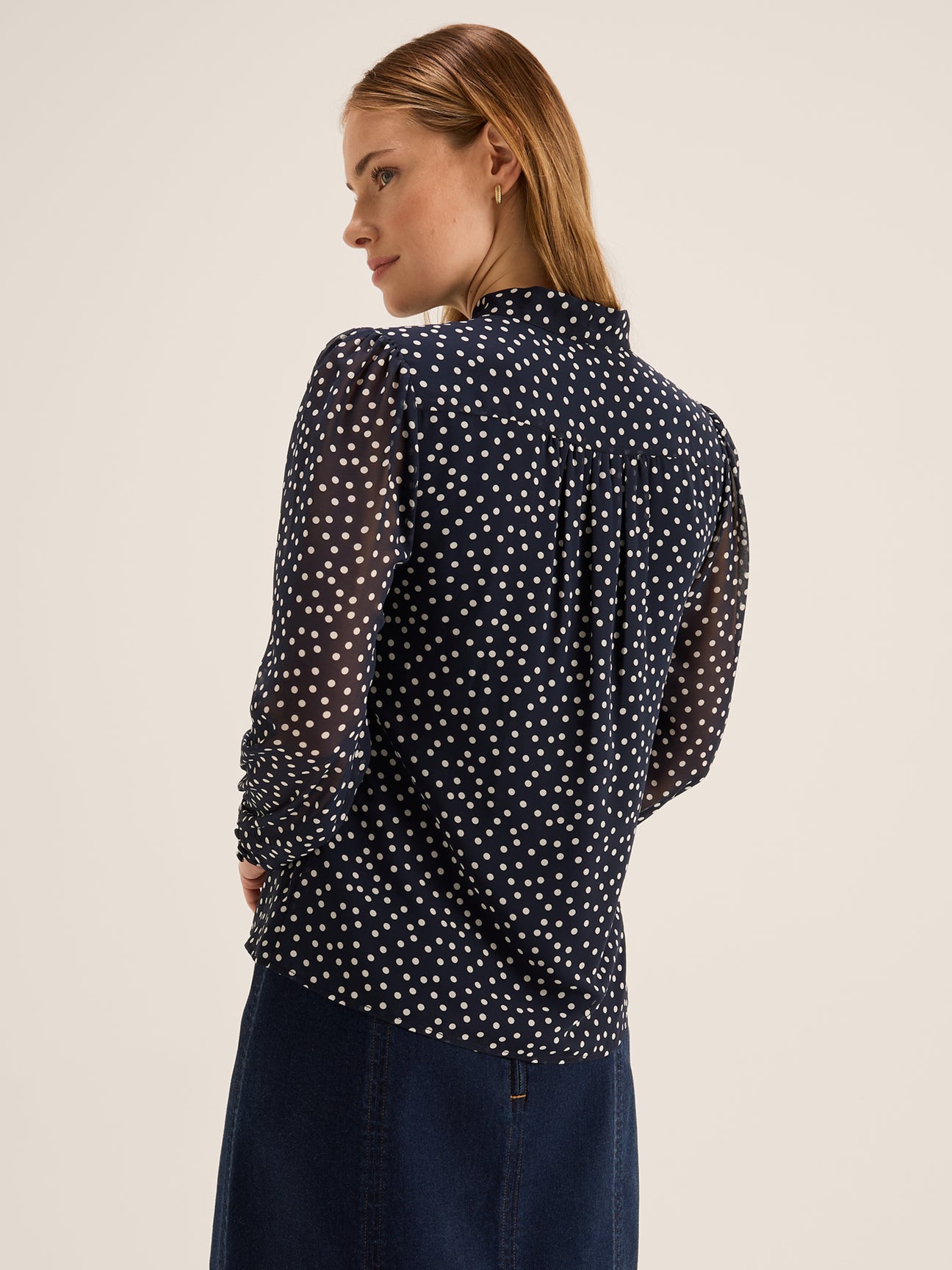 Ditzy Dot Blouse