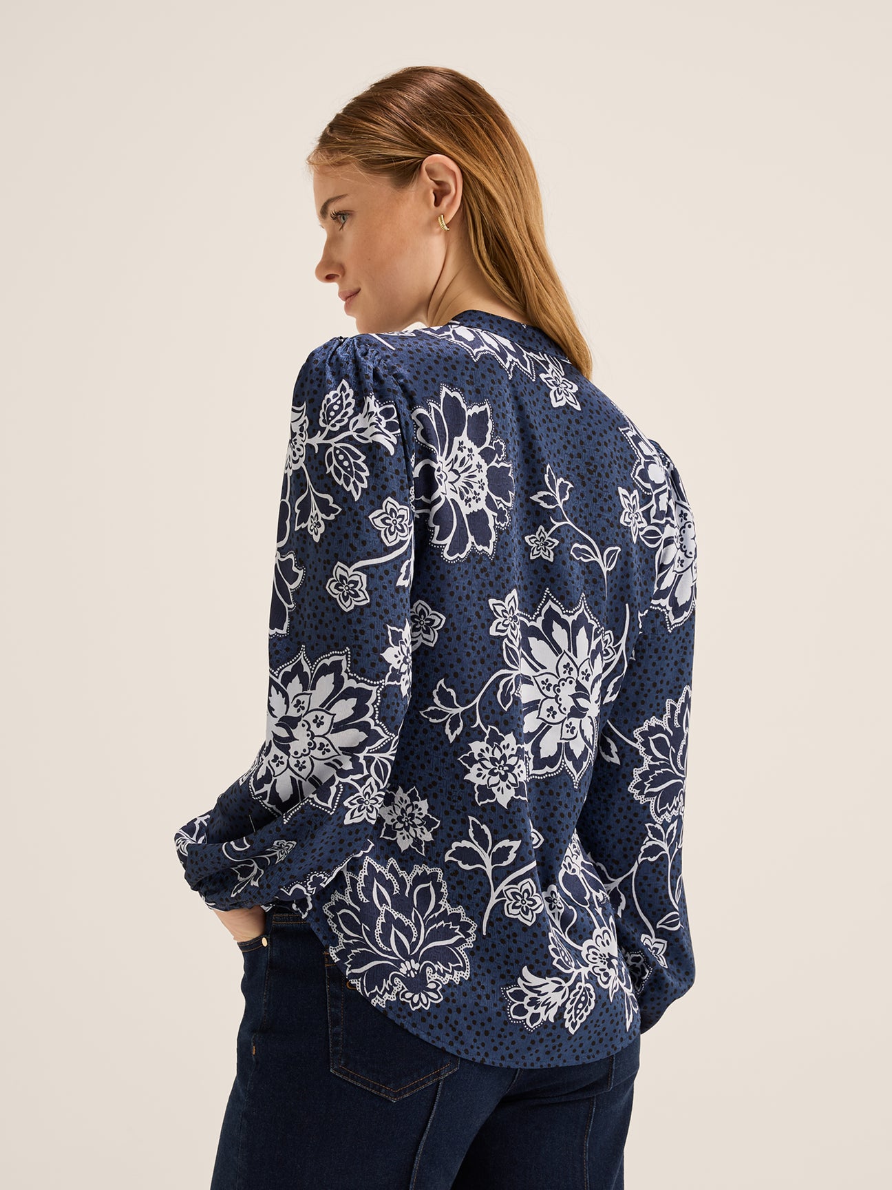 Hazel Dot Blouse