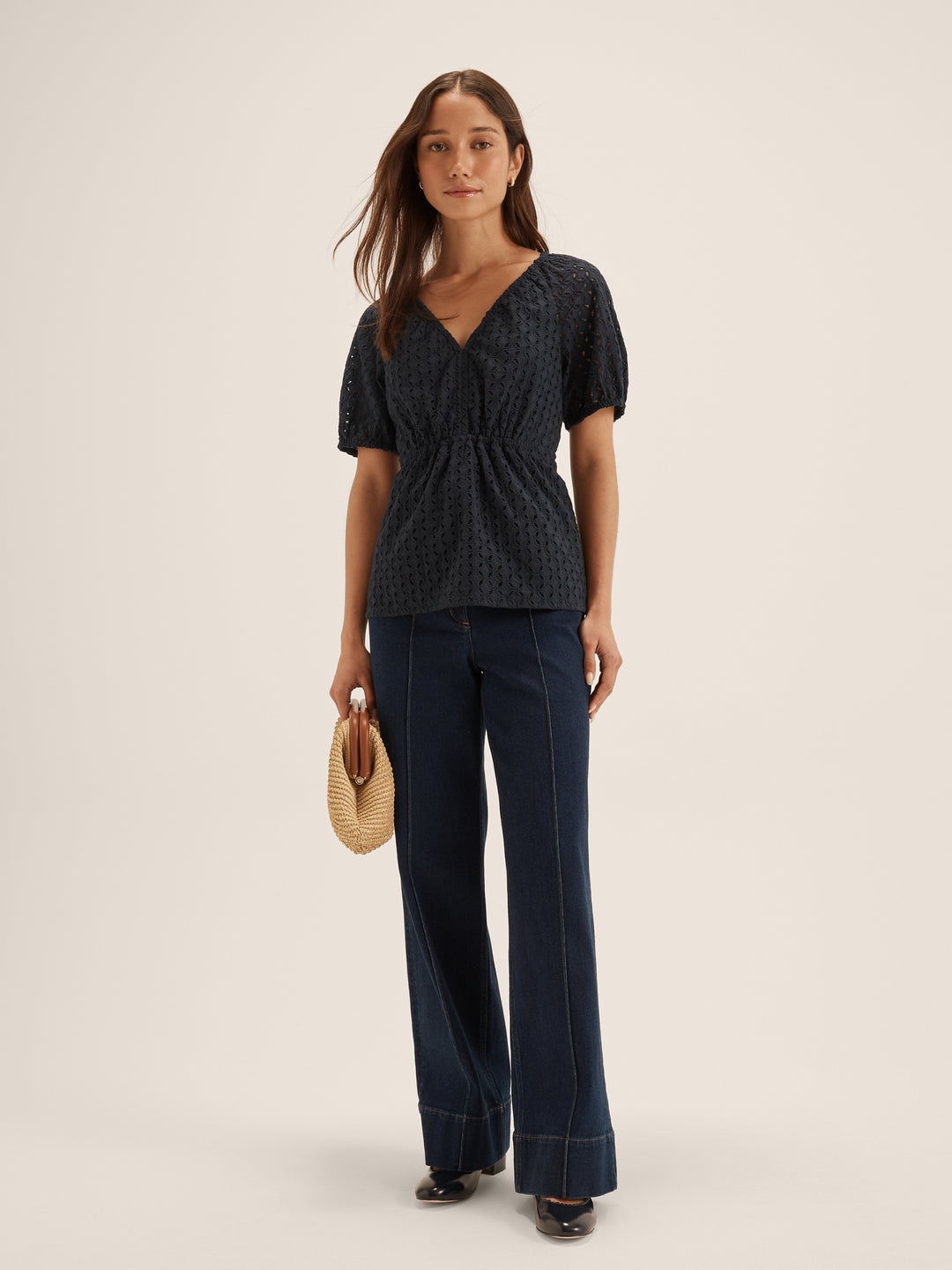 Mabel Broderie Blouse