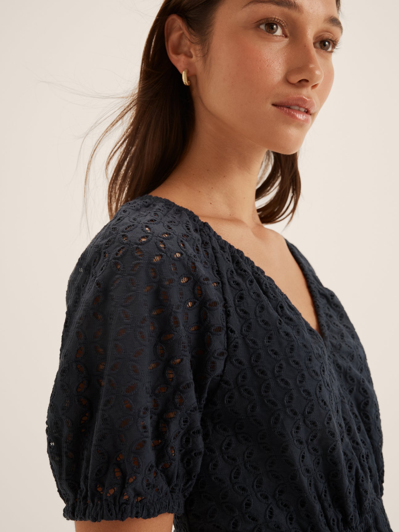 Mabel Broderie Blouse