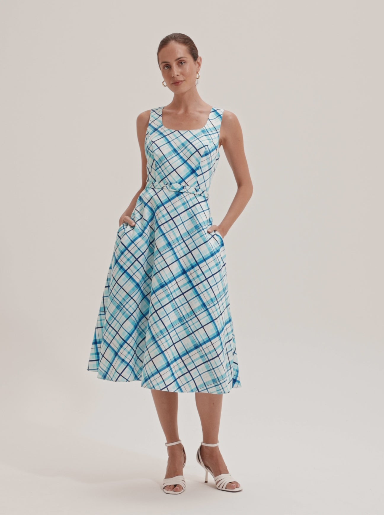 Tribeca Check Dress