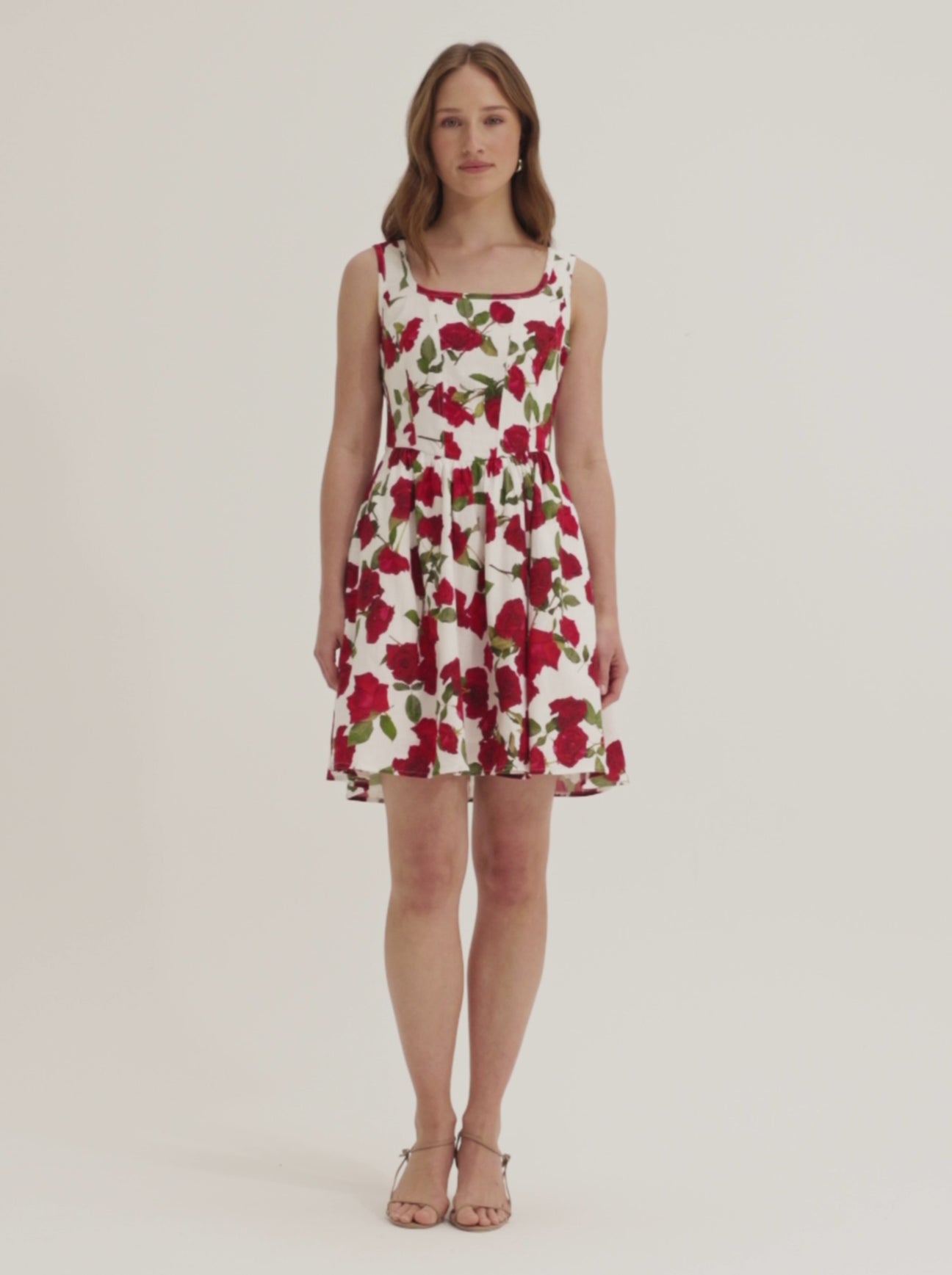 Rosa Vasette Mini Dress