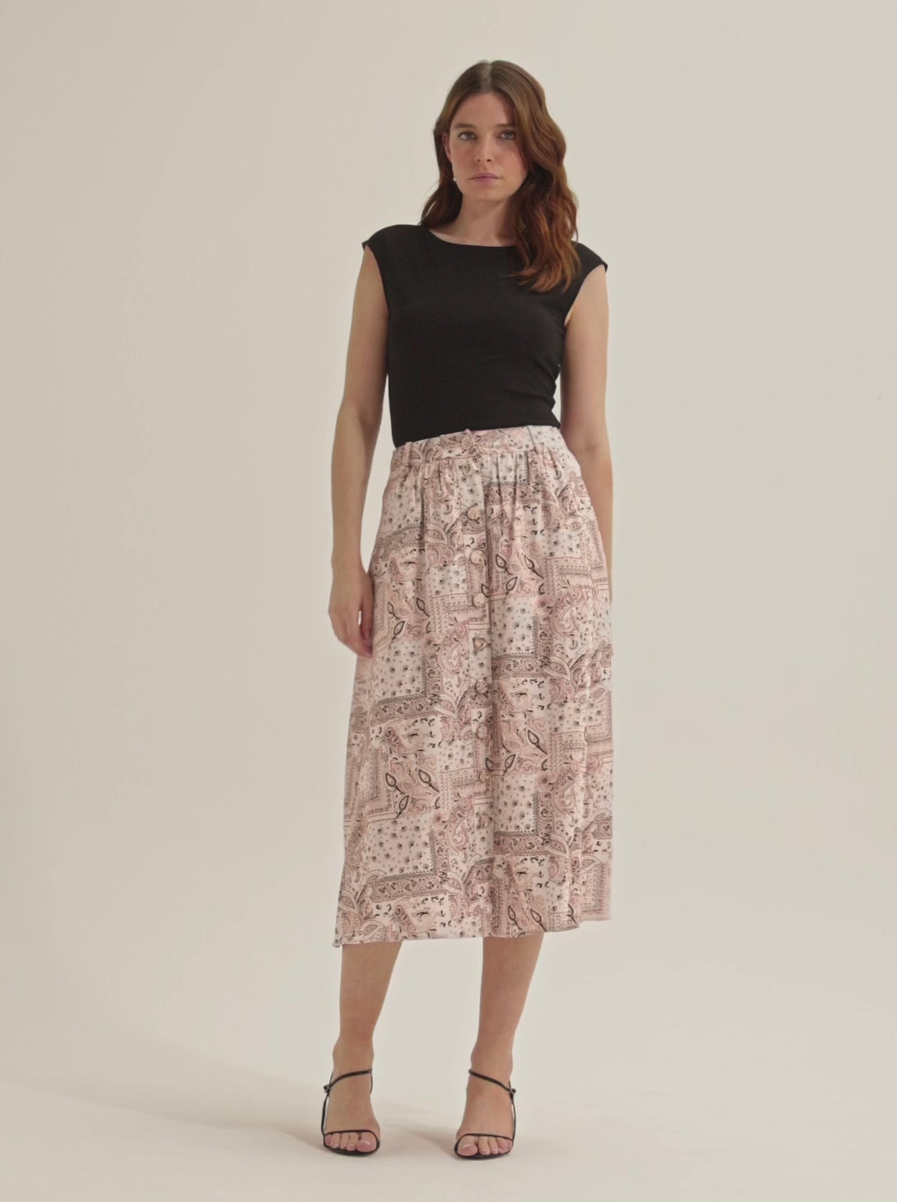 Cypress Paisley Skirt
