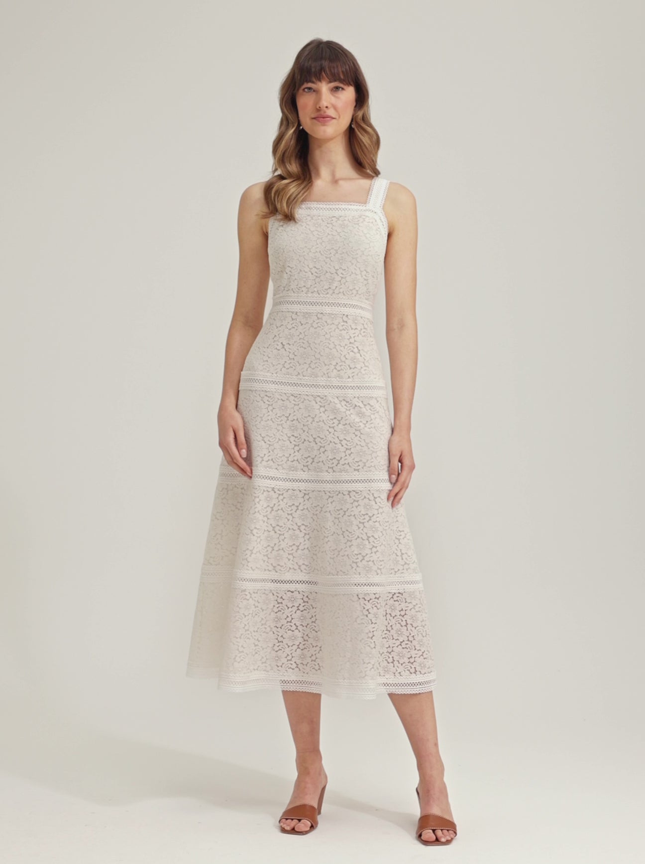 Rumba Lace Midi Dress