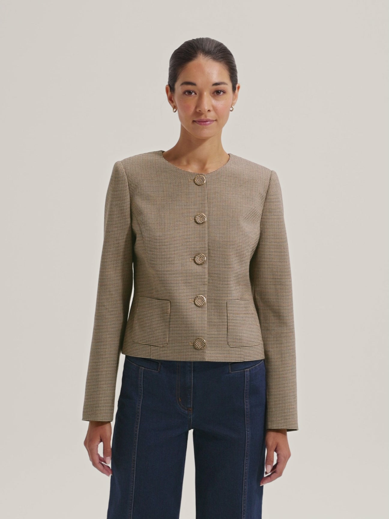 Annie Check Jacket
