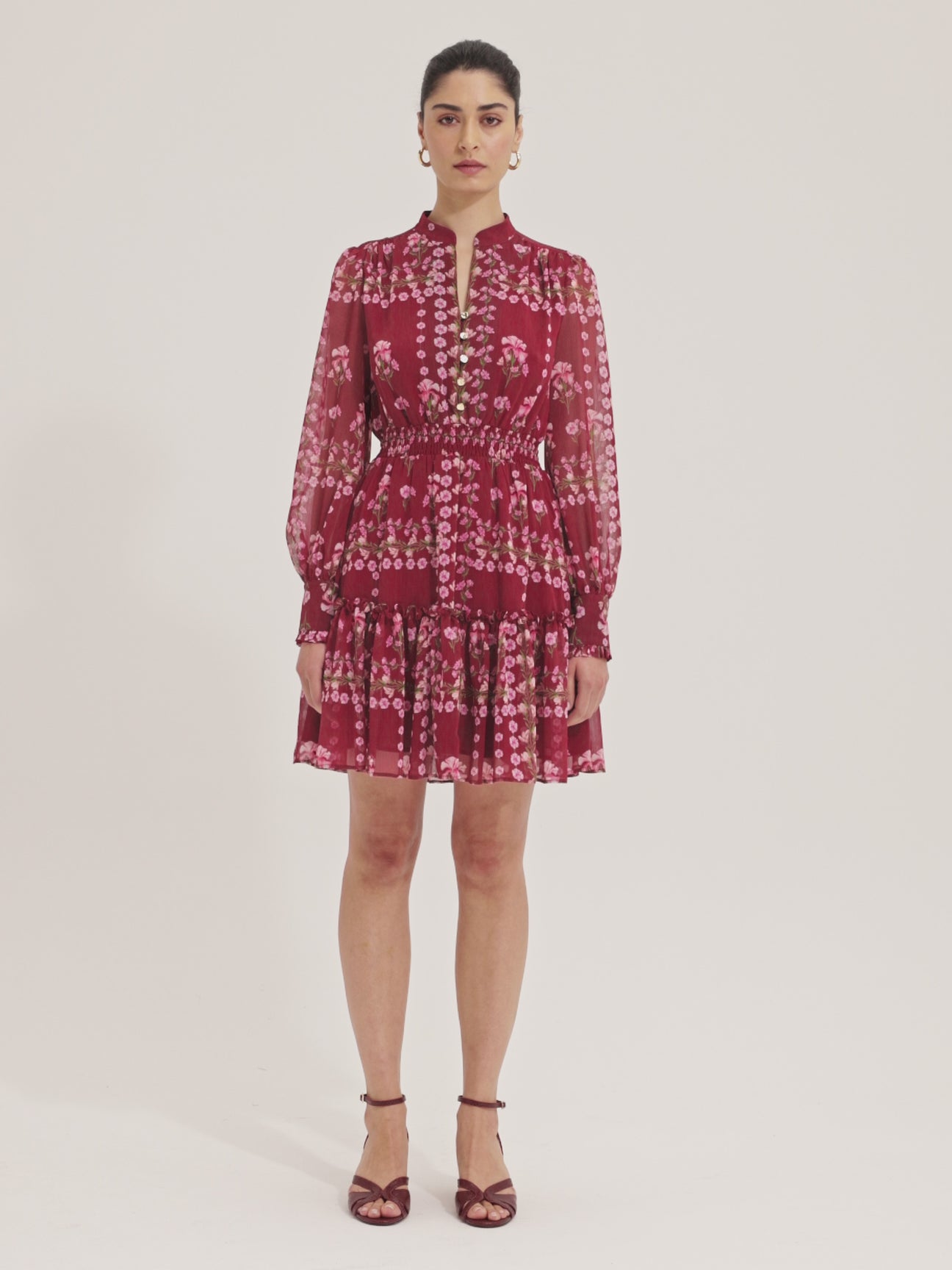 Alpine Rose Mini Dress