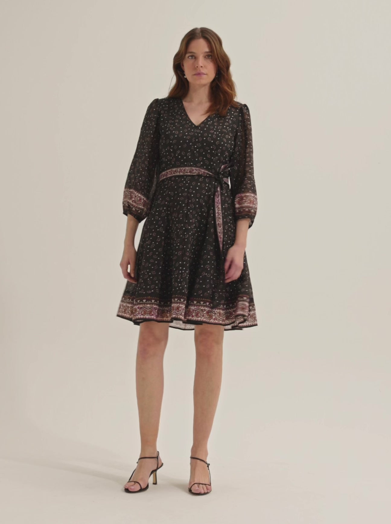 Portofino Paisley Dress