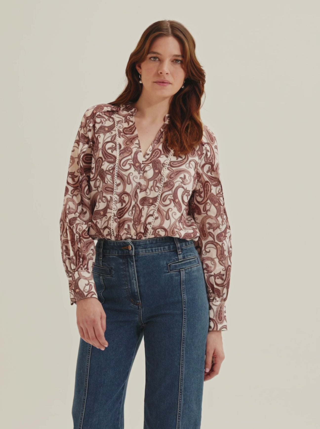 Sorrento Paisley Blouse