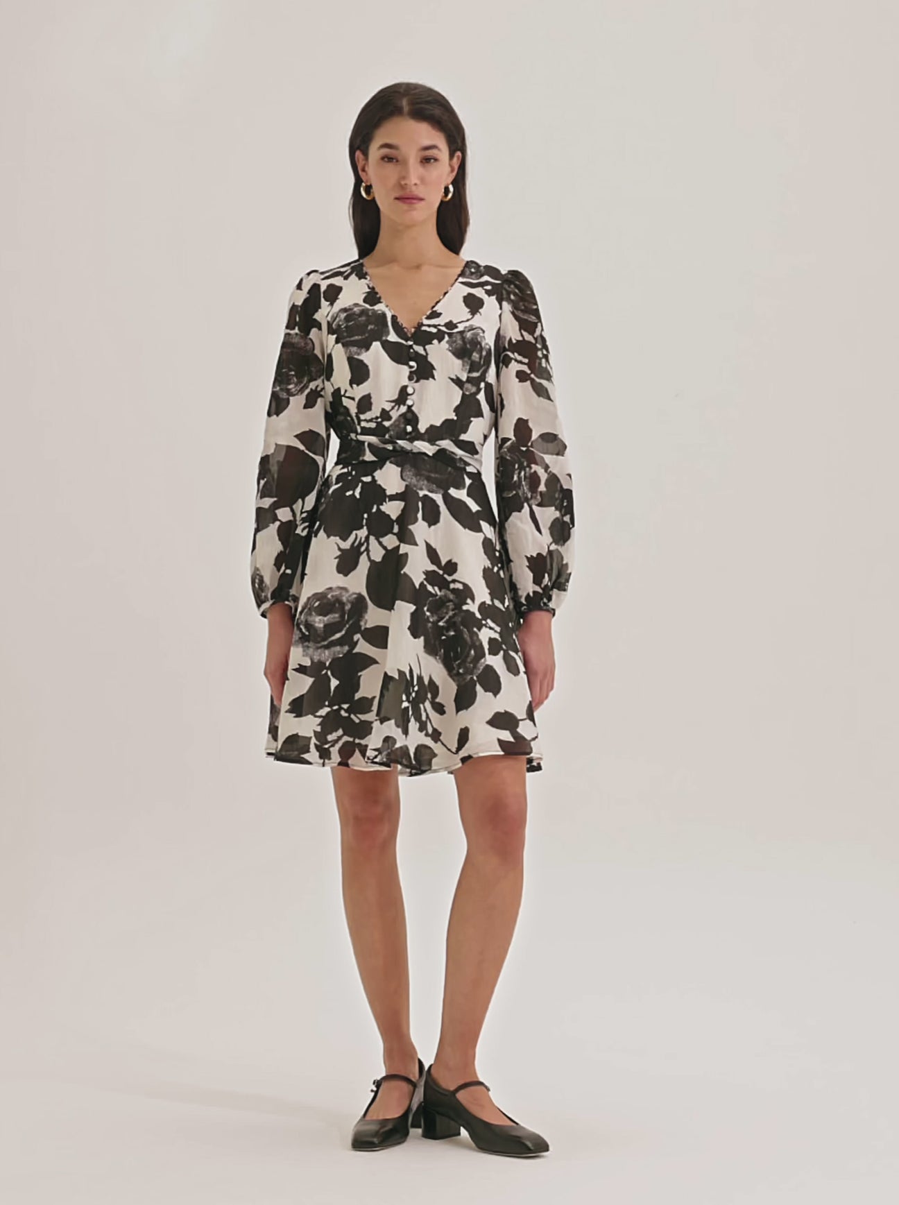 Rose Adagio Mini Dress