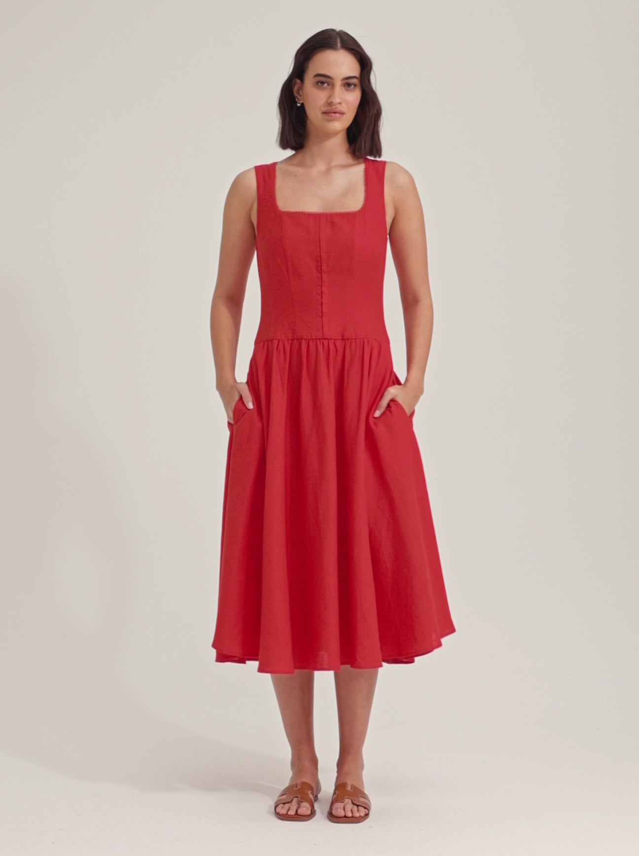 Coralli Midi Dress