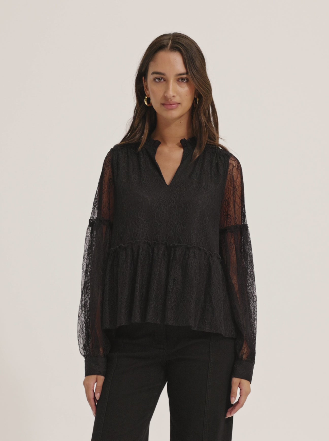 Pompidou Lace Blouse