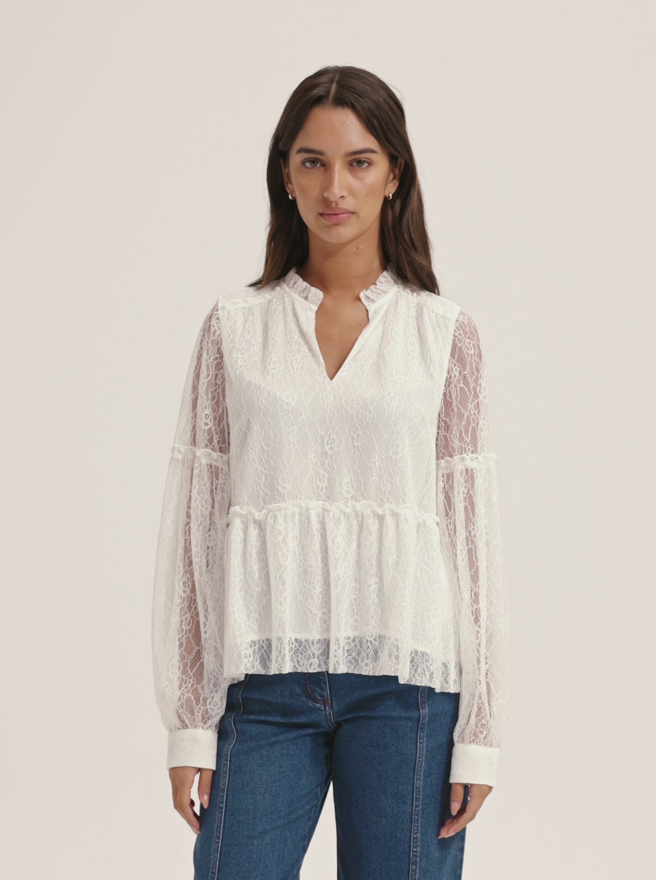 Pompidou Lace Blouse